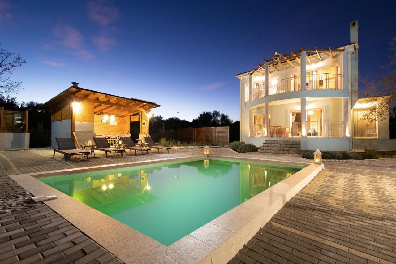 Villa Serenity - Off Grid Villa Poulades Екстер'єр фото