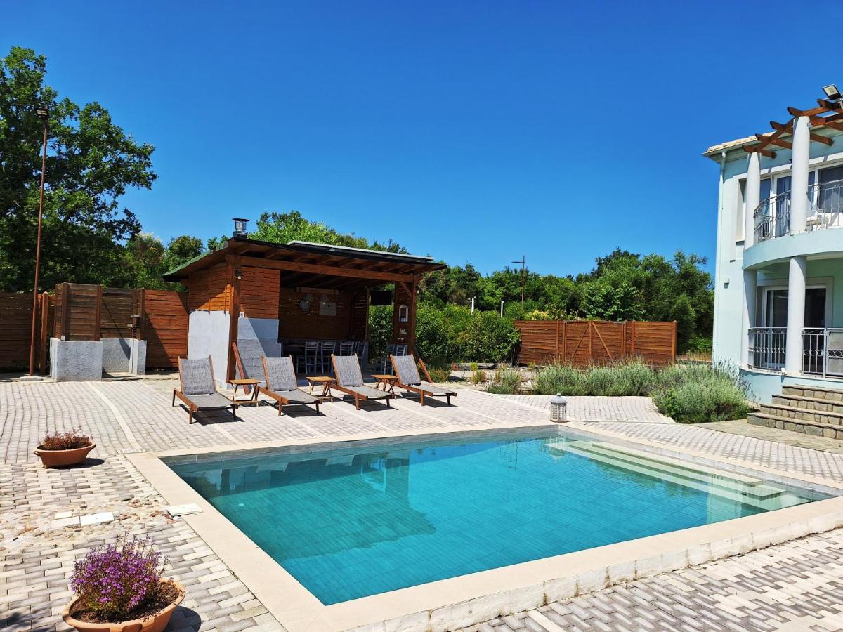 Villa Serenity - Off Grid Villa Poulades Екстер'єр фото