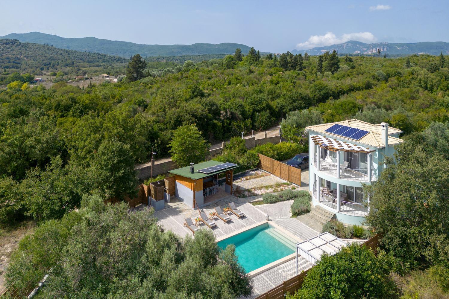 Villa Serenity - Off Grid Villa Poulades Екстер'єр фото