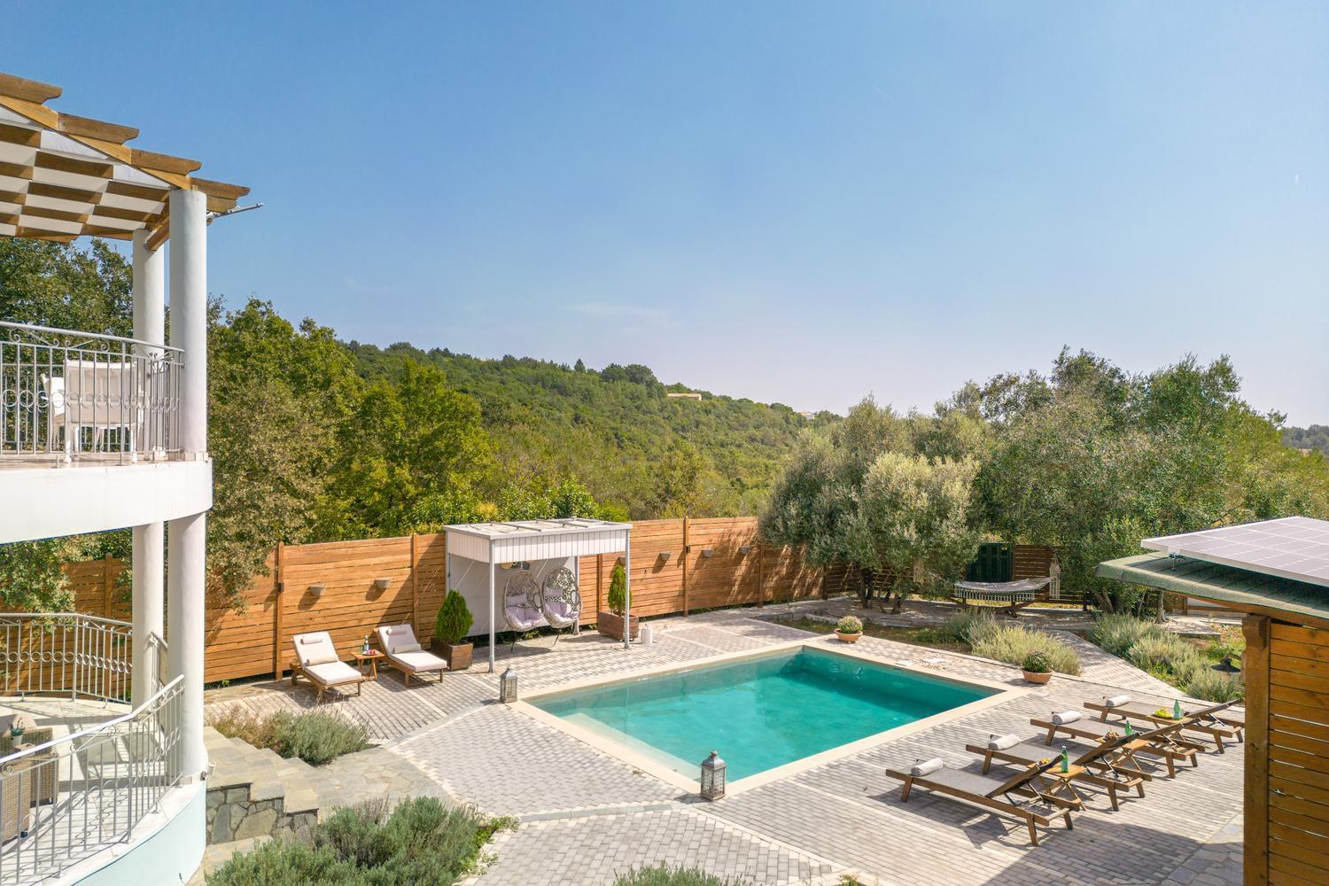 Villa Serenity - Off Grid Villa Poulades Екстер'єр фото