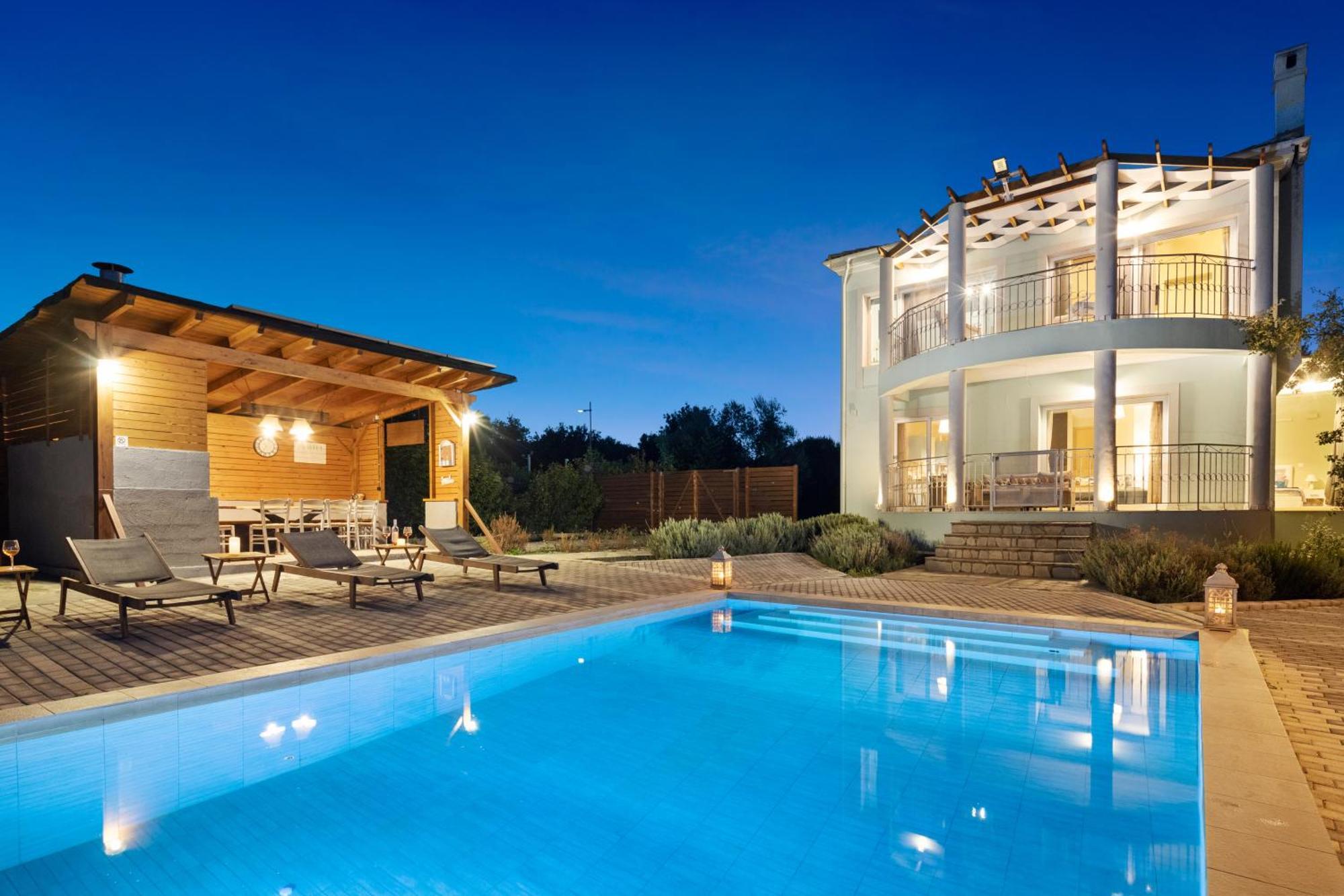 Villa Serenity - Off Grid Villa Poulades Екстер'єр фото