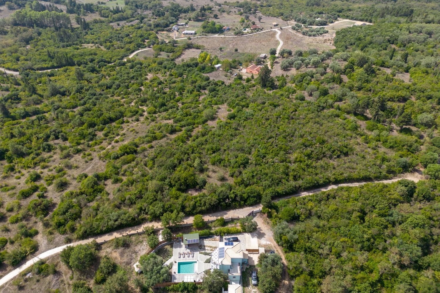 Villa Serenity - Off Grid Villa Poulades Екстер'єр фото