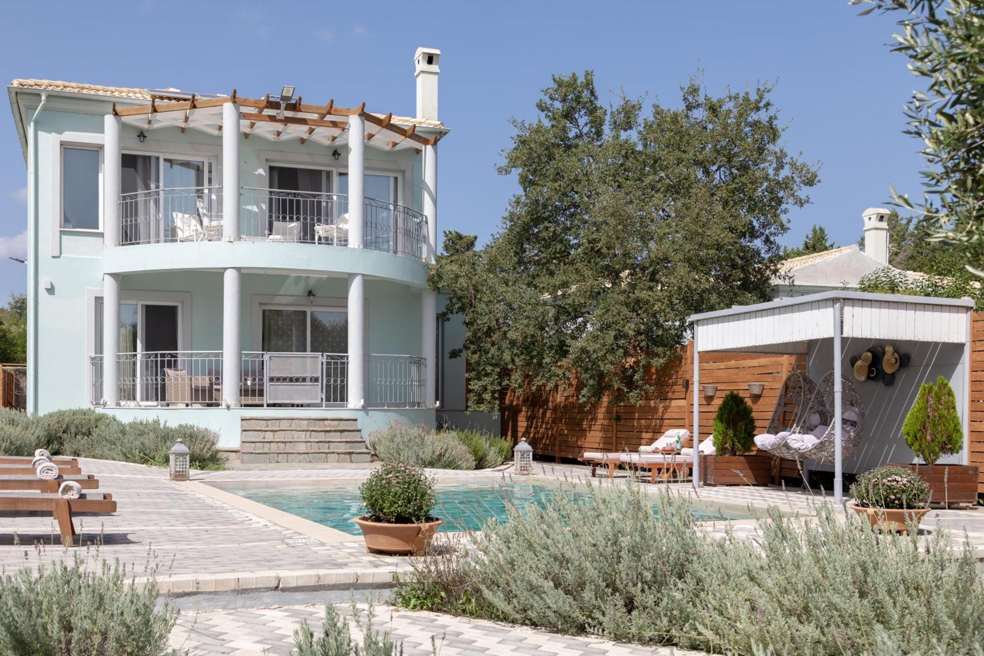 Villa Serenity - Off Grid Villa Poulades Екстер'єр фото